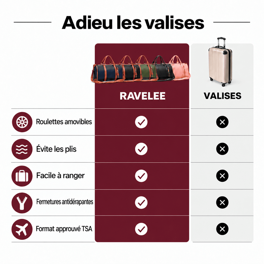 Sac de voyage rose | RAVELEE