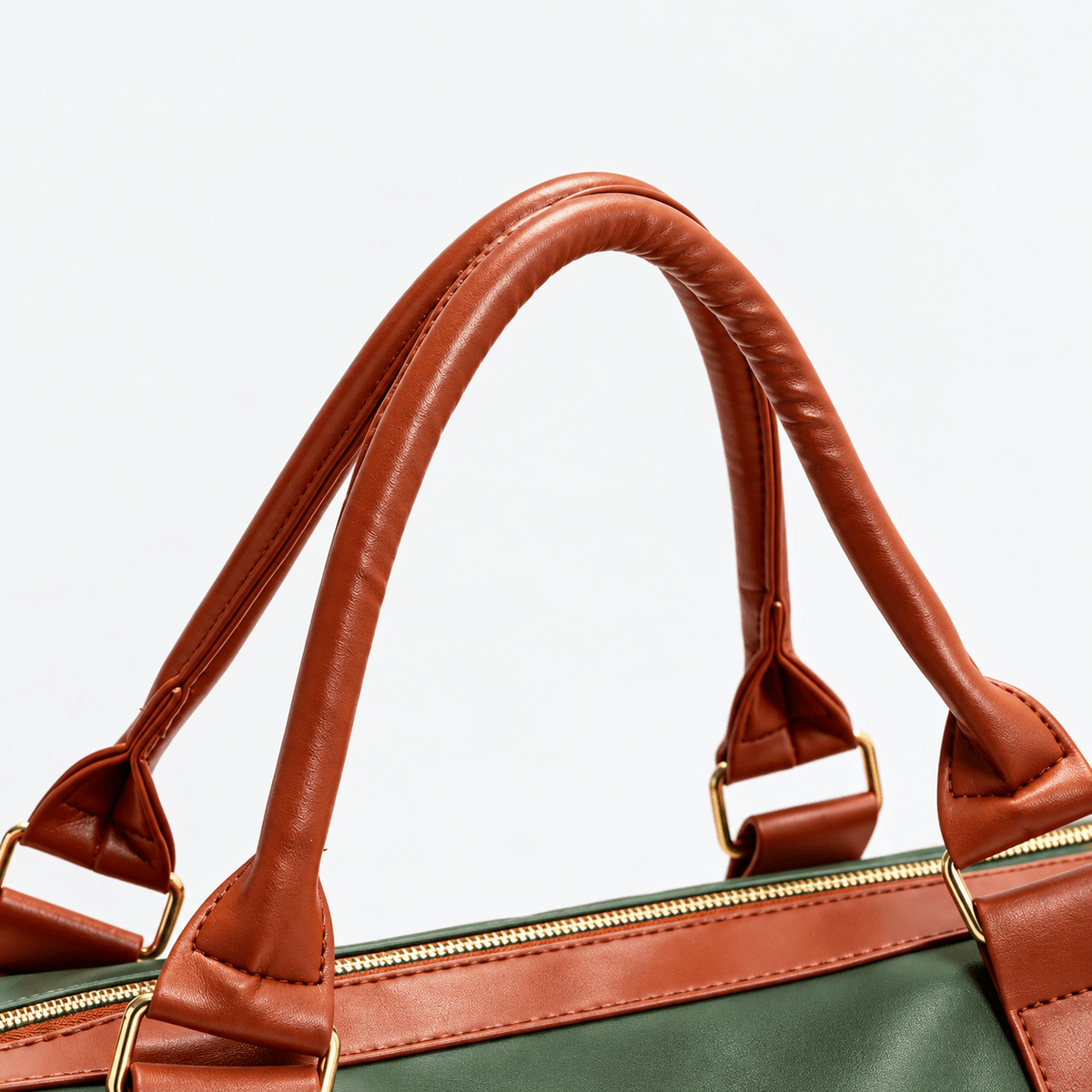 Sac de voyage vert à roulettes imperméable RAVELEE