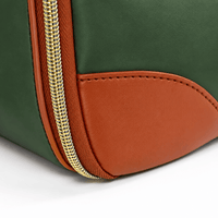 Sac de voyage vert à roulettes imperméable RAVELEE