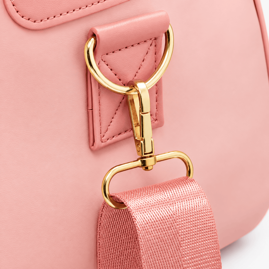 Sac de voyage rose à roulettes imperméable RAVELEE