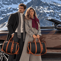 Sac de voyage noir à roulettes imperméable RAVELEE