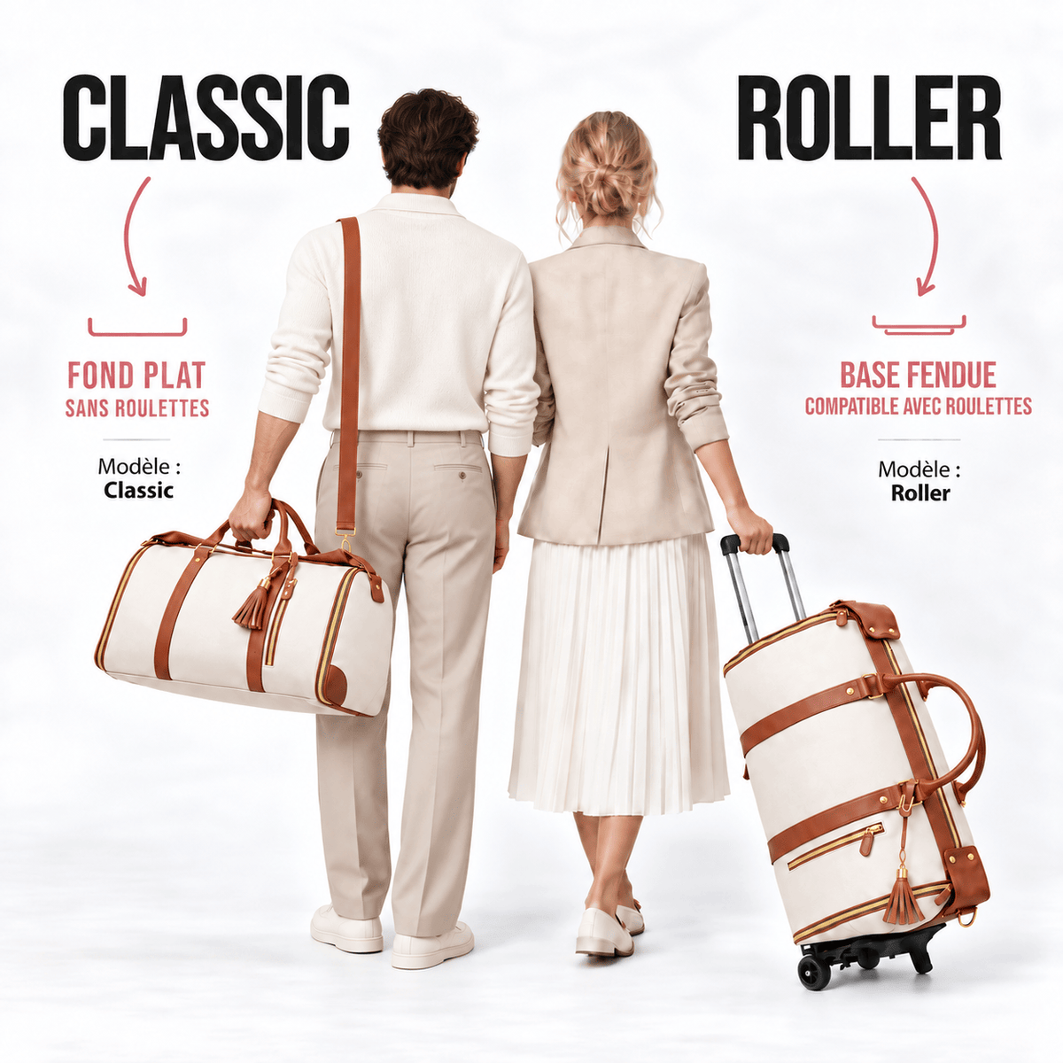 Sac de voyage à roulettes imperméable 20–35 L RAVELEE
